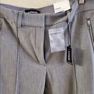 Express Gray casual dressy pants. 10R size